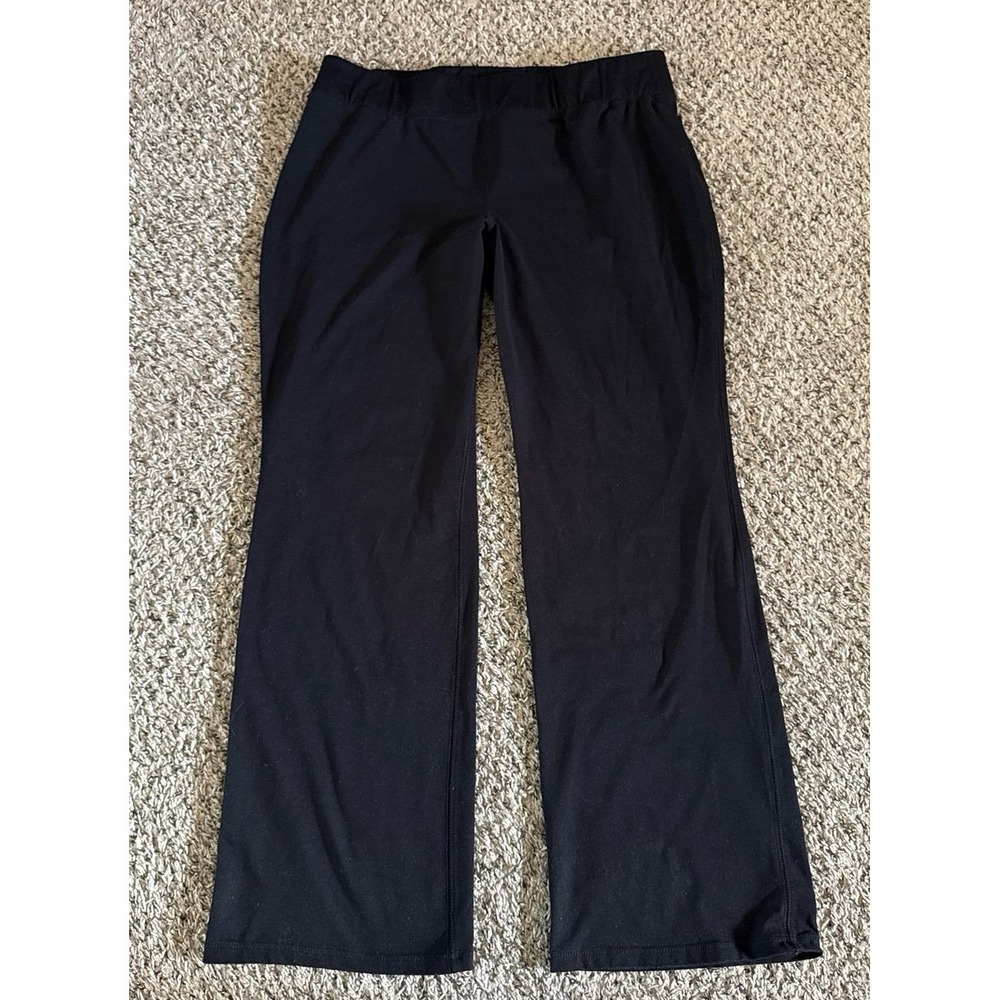 Chaps Women's Black‎ Wide Leg Leggings Size XL